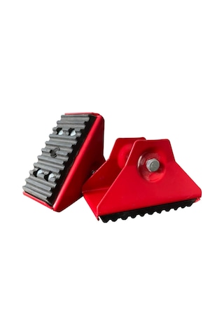 Reedark Alüminyum Merdiven Kayma Engelleme Yedek Ayaklıklı Paspas - 2 Adet Ve Uyumlu Vida Seti