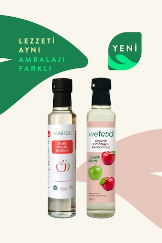 Wefood Organik Elma Suyu Konsantresi 340 ml
