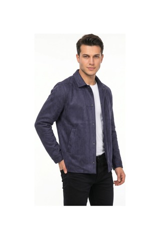 Dynamo Erkek Siyah Regular Fit Mevsimlik Süet Spor Mont Bgl-st05436 Lacivert