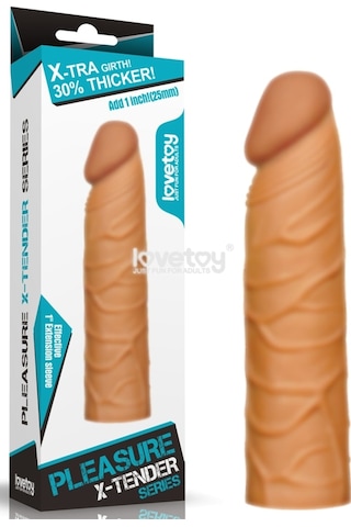 Hızlı Express Lovetoy X-Large Dolgulu Realistik Uzatmalı Penis Kılıfı Dildo