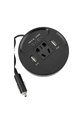 Şık Tasarımlı Araç İçi Power Converter Dayanıklı Ve Güçlü Çok Renkli