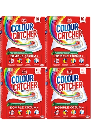 K2r Colour Catcher Renk Koruyucu Mendil 4 x 10'lu