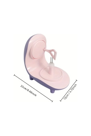 Honeybeeshop Pembe Dahili Bataryalı Elektrikli Meyve Dilimleyici Portakal Ve Diğer Meyveler İçin Mutfak Aleti Usb Şarjlı 1 Parça