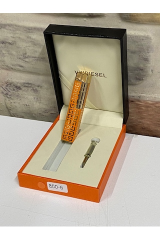 Vindiesel Marka Turuncu Renk Desenli Gazlı İnce Model Kişiye Öze