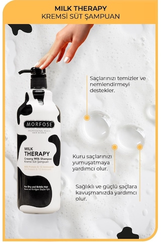 Morfose Milk Therapy Şampuan 2 x 1 L
