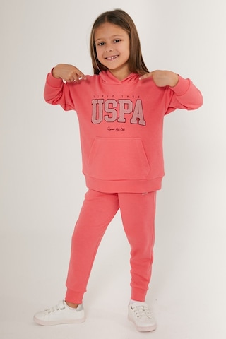 U.S. Polo Assn. Legends Pembe Kız Çocuk Eşofman Takımı Mint