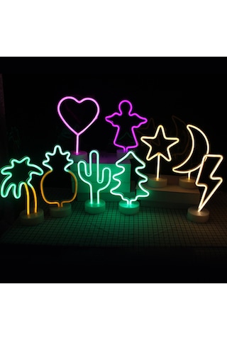 Symbee Led Fantom Figürlü Masa Lambası, Yatak Odası Dekorasyonu, Usb Ve Pil Aa Çift Kullanimlı Gece Lambası Diğer