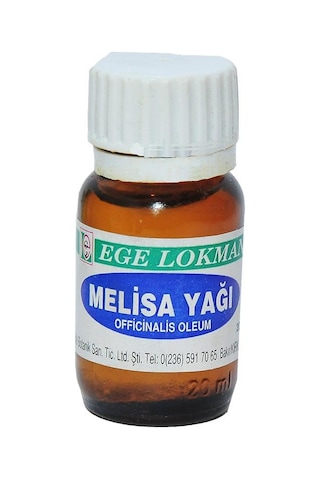 Ege Lokman Melisa Yağı 20 ML