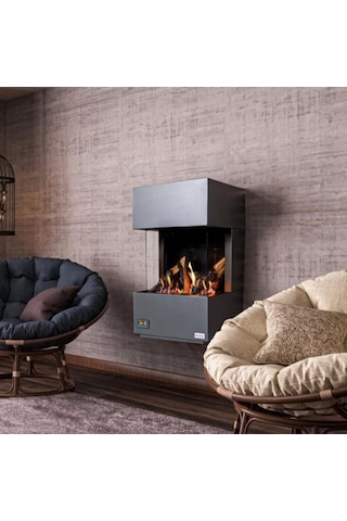 Revega H50ab Uzaktan Kumandalı Hermetik Doğalgazlı Şömine Soba