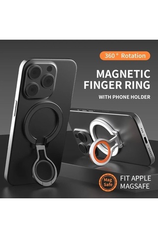 Tysm Joyjadehub Magsafe Manyetik Parmak Yüzük Tutucu, Cep Telefonu İçin, Evrensel Uyumluluk 1pc