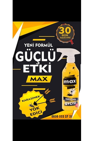 Haşerox Max Ul Karasinek Avcısı Haşere İlacı 500 ML