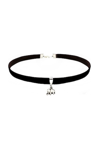Gümş Renk Fil Choker Kadın Choker Renkli