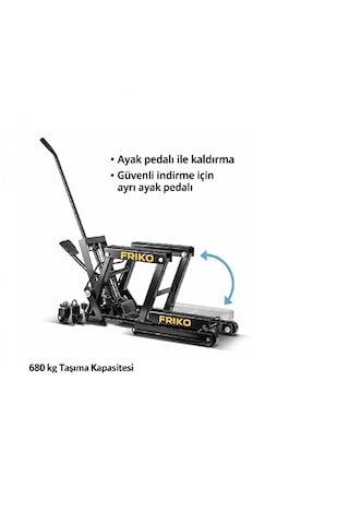 Ht- Friko Motorsiklet Lifti Krikosu 680kg