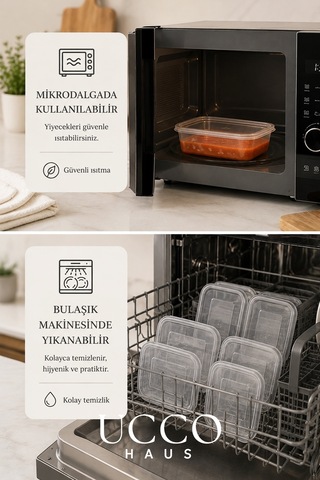 250 Adet 500 Ml Ekonomik Buzdolabı Dondurucu Erzak Sızdırmaz Saklama Kabı Seti Buzluk Organizer Şeffaf