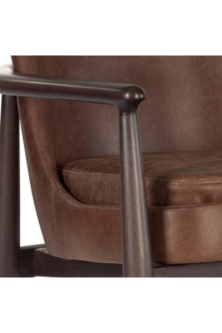 Rondic Deri Berjer - Kahve