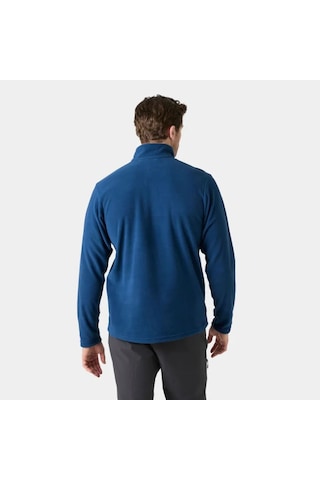 Helly Hansen Hh Mount Fleece Erkek Yarım Fermuarlı Polar Hh.12001 Hha.507 Mavi