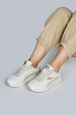 Jump 28086 Bej Kadın Sneaker Günlük Spor Ayakkabı Bej