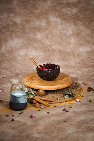 Justwood 2'li Risus Top Ayaklı 25 CM ve 17x30 CM Ahşap Dikdörtgen