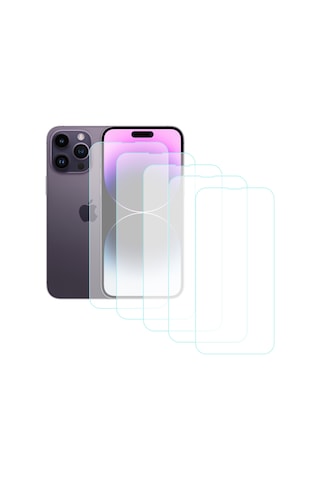 Notech iPhone 14 Pro Max Temperli Cam Ekran Koruyucu 5li Eko Paket