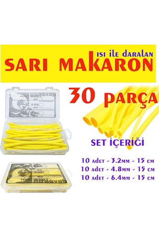 Sarı Makaron Seti