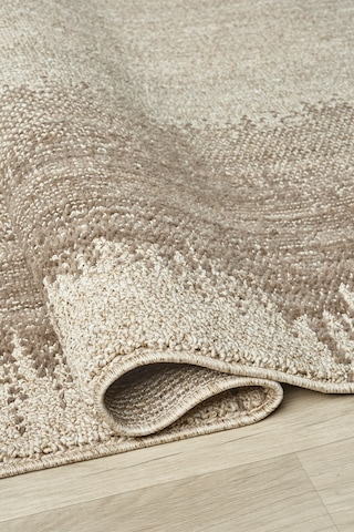 Mariesse Home Wool Serisi Bukleli Yumuşak Dokulu İskandinav Dokuma Halı 1084-kahve