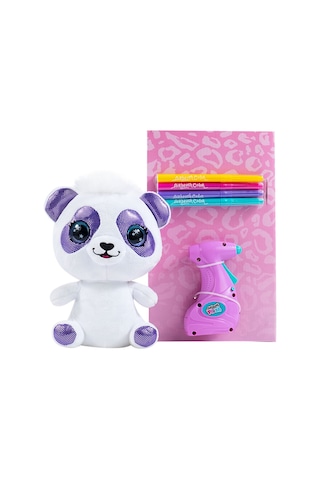 Airbrush Plush Peluş Panda