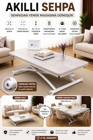 Juppo Üst Tabla Mdf Lizbon Oval Köşe Alt Beyaz Dışa Kıvrım