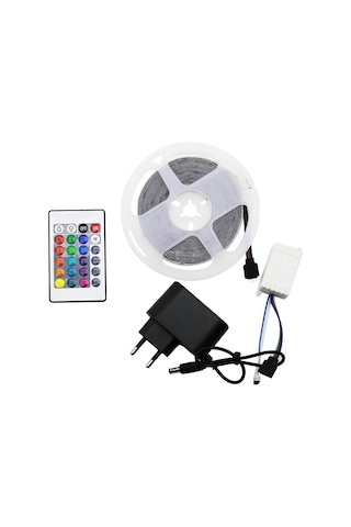 Winnboss Led Şerit Wn-1161 4.5m Kumandalı Ve Adaptörlü Rgb