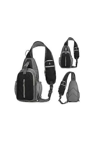 Erkek Göğüs Çantası Askılı Çanta Sırt Çantaları Naylon Çapraz Askılı Çanta Günlük Günlük Sırt Çantaları Açık Hava Omuz Sırt Çantaları Büyük Göğüs Cebi Gök Mavisi