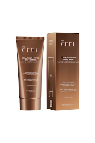 The Ceel Soyulabilen Kolajen Maske Glutatyon, Ceramide Np ve Yeşil Çay Özlü 50 ml