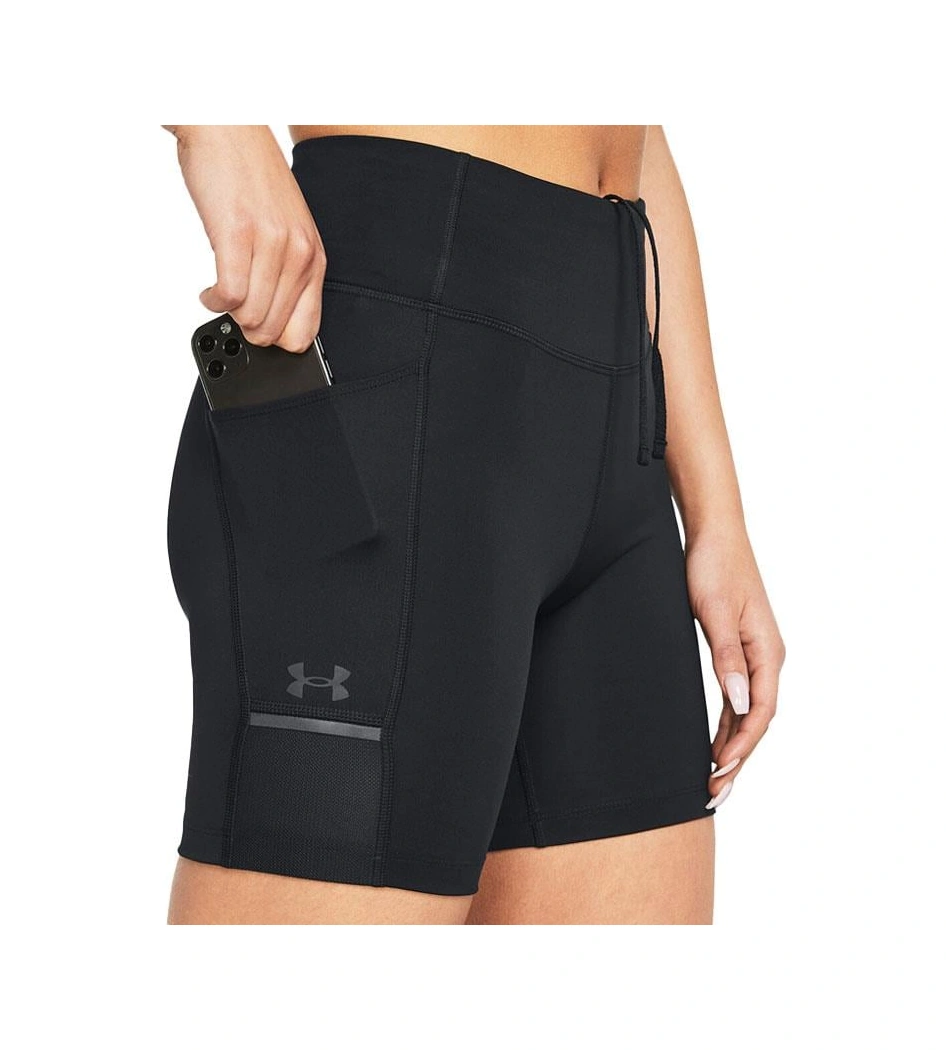 Under Armour Launch 6in Short Kadın Şort 1383418-001 Siyah