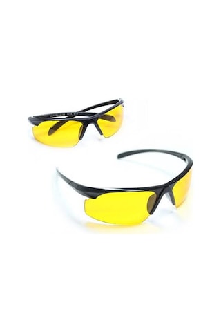 Yeni Model Anti Far Oto ve Bisiklet Gece Görüş Gözlüğü Bez ve Kıl