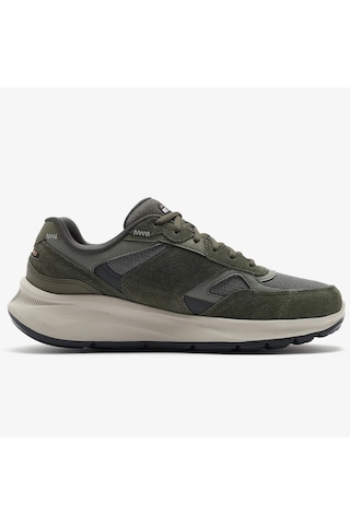 Skechers Equalizer 5.0-rondor Memory Foam Leather Mens Sneaker Hafızalı Taban Hakiki Deri Erkek Ayakkabı Haki Yeşil