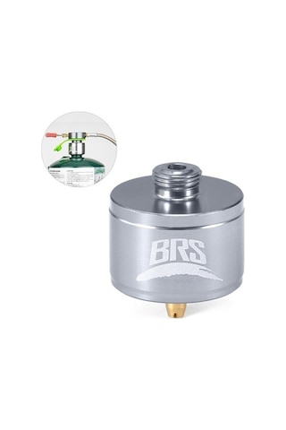 Bloomnest Gaz Tankı Adaptörü Propan Ocak Adaptörü 2 Adet Gümüş Kaplı Aksesuar Gümüş Gümüş