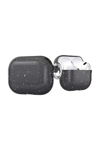 Movenchy Airpods Uyumlu Pro 2 2.nesil Shell Kılıf Semeglbl - 6 - Siyah