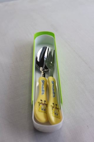 Oky 2'li Çocuk Mama Kaşık GÜmüş