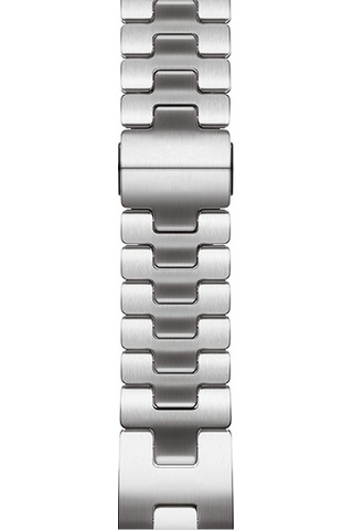 Effox İos Watch Uyumlu 44mm Krd-125 Metal Kordon Strap Kayış-siyah