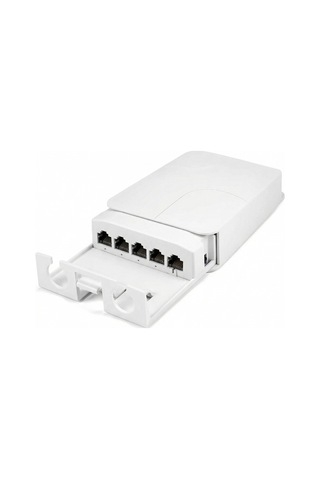 Dış Mekan Su Geçirmez Poe Genişletici 5 Port Extender Tekrarlayıcı Ip Kamera Çoğaltıcı
