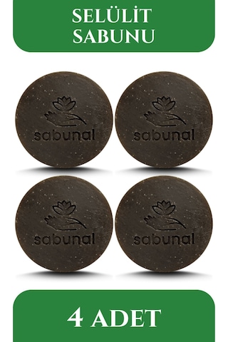 Sabunal Selülit Sabunu 4 Adet - Cilt Sıkılaştırıcı Sabun