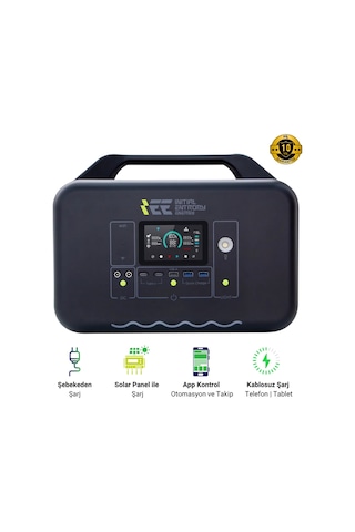 Initial Entropy Energy 1008WH | 2000W Taşınabilir Güç Kaynağı +4000 Döngü %99.99 BMS ÇOKLU ÇIKIŞ | SINGO1000