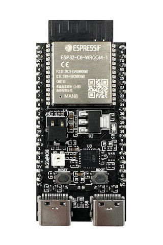 Espressif Esp32-c6-devkitc-1-n8 Wifi 6 Bluetooth 5 Zigbee Thread Matter Geliştirme Kartı 8mb Flash