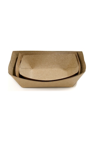 Kayık Kağıt Kase Kraft 1 Lb 1.000 Adet