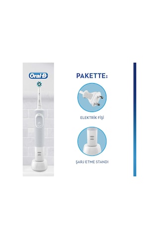 Oral-B Vitality 100 Cross Action White Elektrikli Diş Fırçası