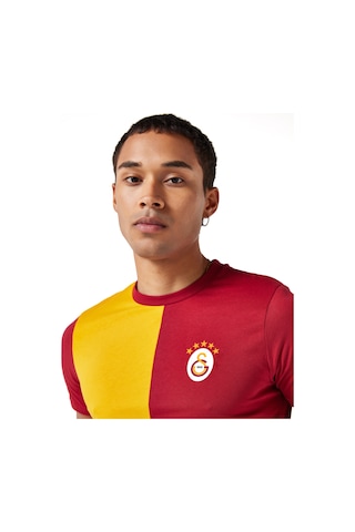 Gsstore Galatasaray Parçalı 5 Yıldız T-shirt E251354 Sarı - Kırmızı