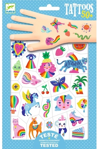 Djeco Dövme / Gökkuşağı