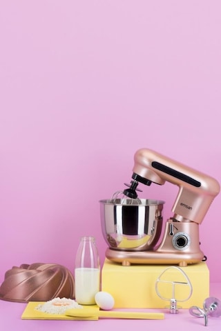 Emsan Bella Gusto Mini Golden Pink Stand Mikser Mutfak Şefi 800W