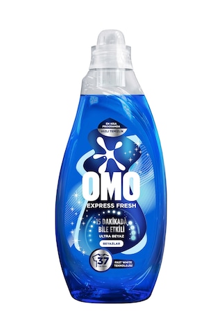 Omo Express Fresh Ultra Beyaz Sıvı Çamaşır Deterjanı 1480 Ml X1 1480 ML