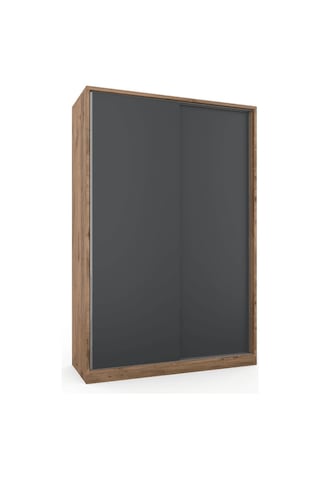 Vega Raydolap 140x210 - Sürgülü - Atlas Çam - Antrasit
