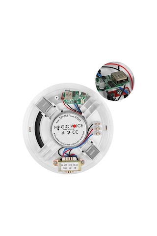 Magicvoice Tpı-351 6 16 Cm Hat Trafolu Alçıpan/asma Tavan Tipi Hoparlör 6w Rms - Mp3 Usb Uyumlu - Beyaz