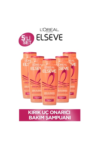 ELSEVE 5'li Dream Long Onarıcı Bakım Şampuanı 300 ml Seti